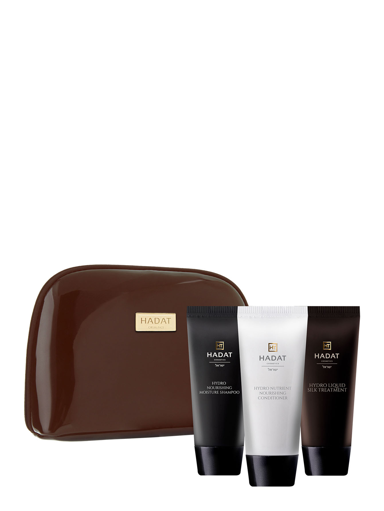 Набор для волос Hydro Silk Hair Set: шампунь, кондиционер и маска, 70+70+70 мл - Общий вид