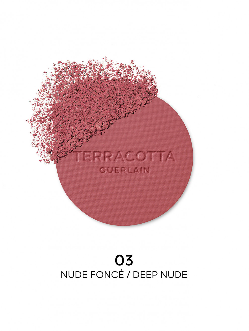 Румяна для естественного сияния кожи Terracotta Blush, 03 Насыщенный нюдовый, 5 г - Обтравка2