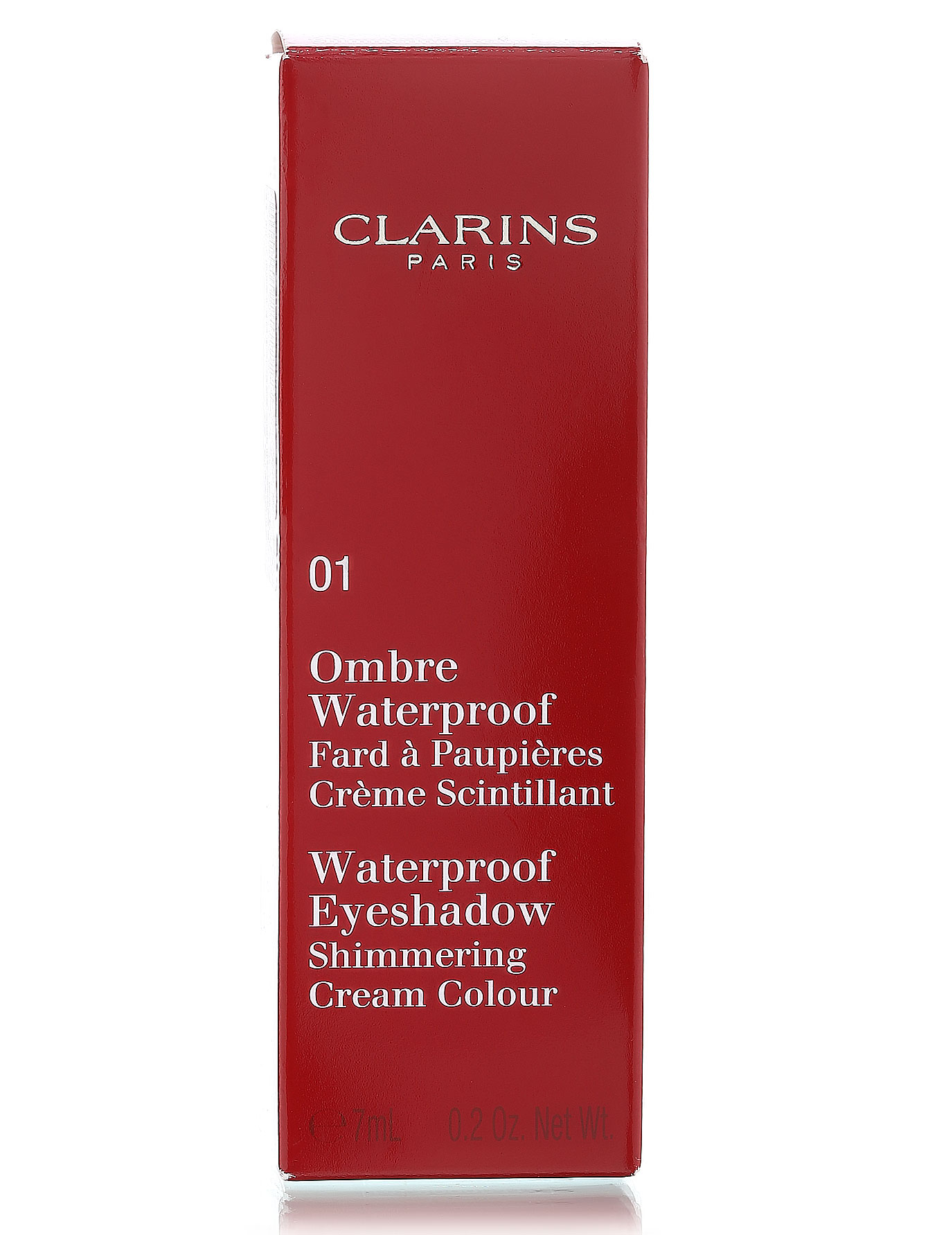  Водостойкие кремовые тени для век - №01, Ombre Waterproof, 7ml - Модель Общий вид