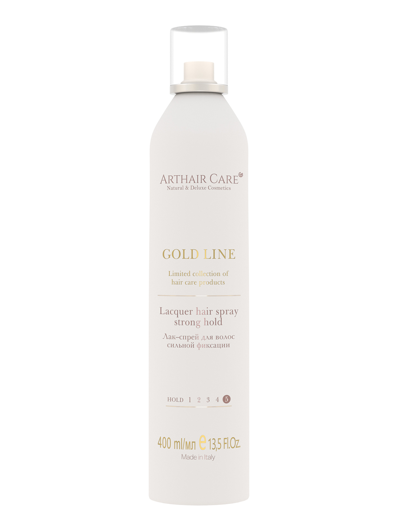 Лак-спрей для волос сильной фиксации Gold Line, 400 мл - Общий вид