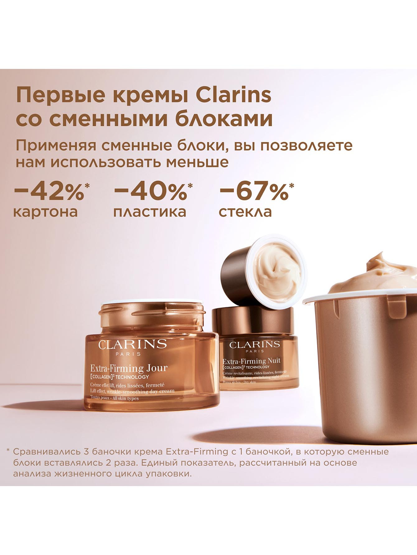 Регенерирующий ночной крем для лица для сухой кожи Extra-Firming, 50 мл - Обтравка5