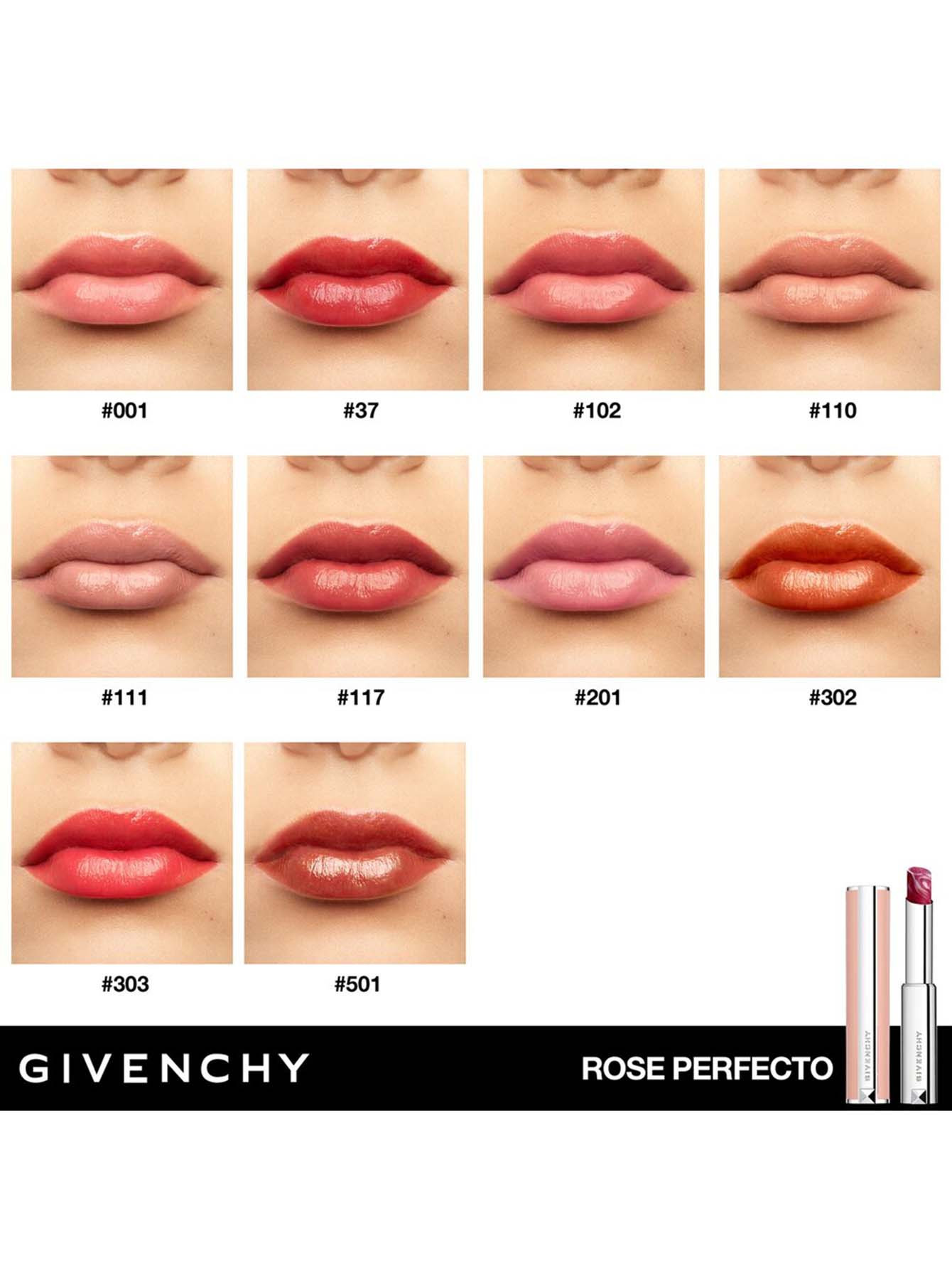 Бальзам для губ Rose Perfecto, 37 Rouge Graine, 2,8 г - Обтравка5