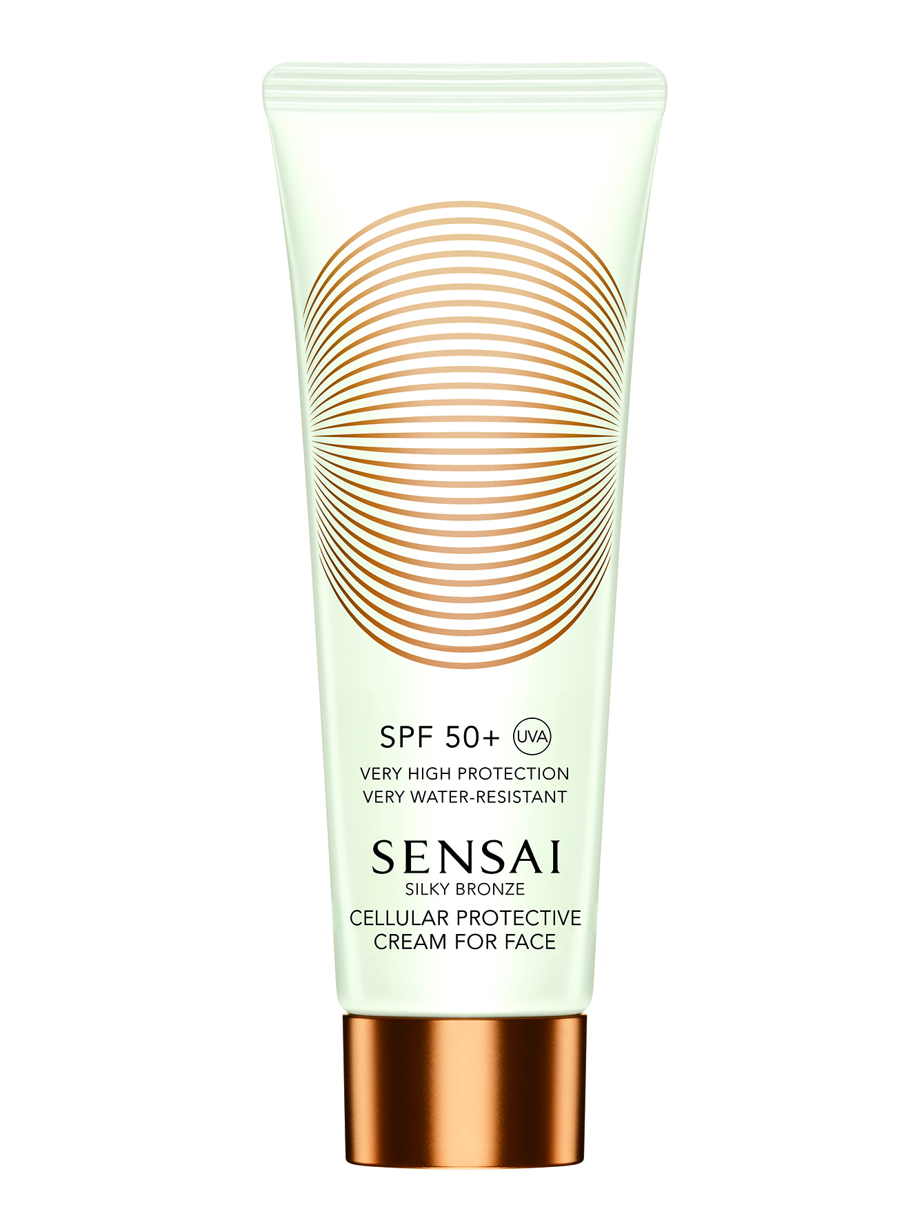 Солнцезащитный крем для лица SPF50+ Sensai Silky Bronze 50 мл - Общий вид