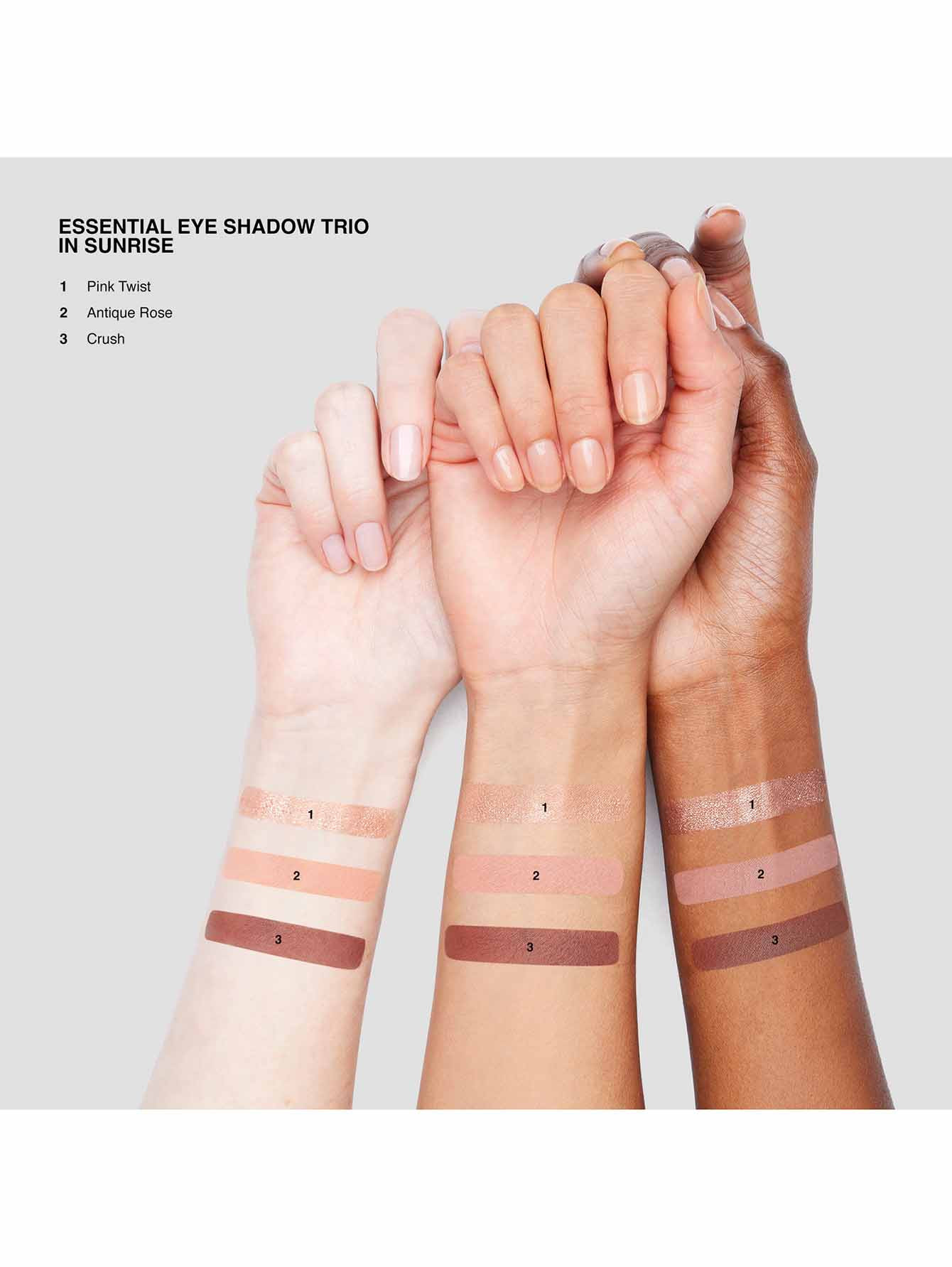 Палетка теней для глаз Essential Eye Shadow Trios, Sunrise, 6 г - Обтравка4