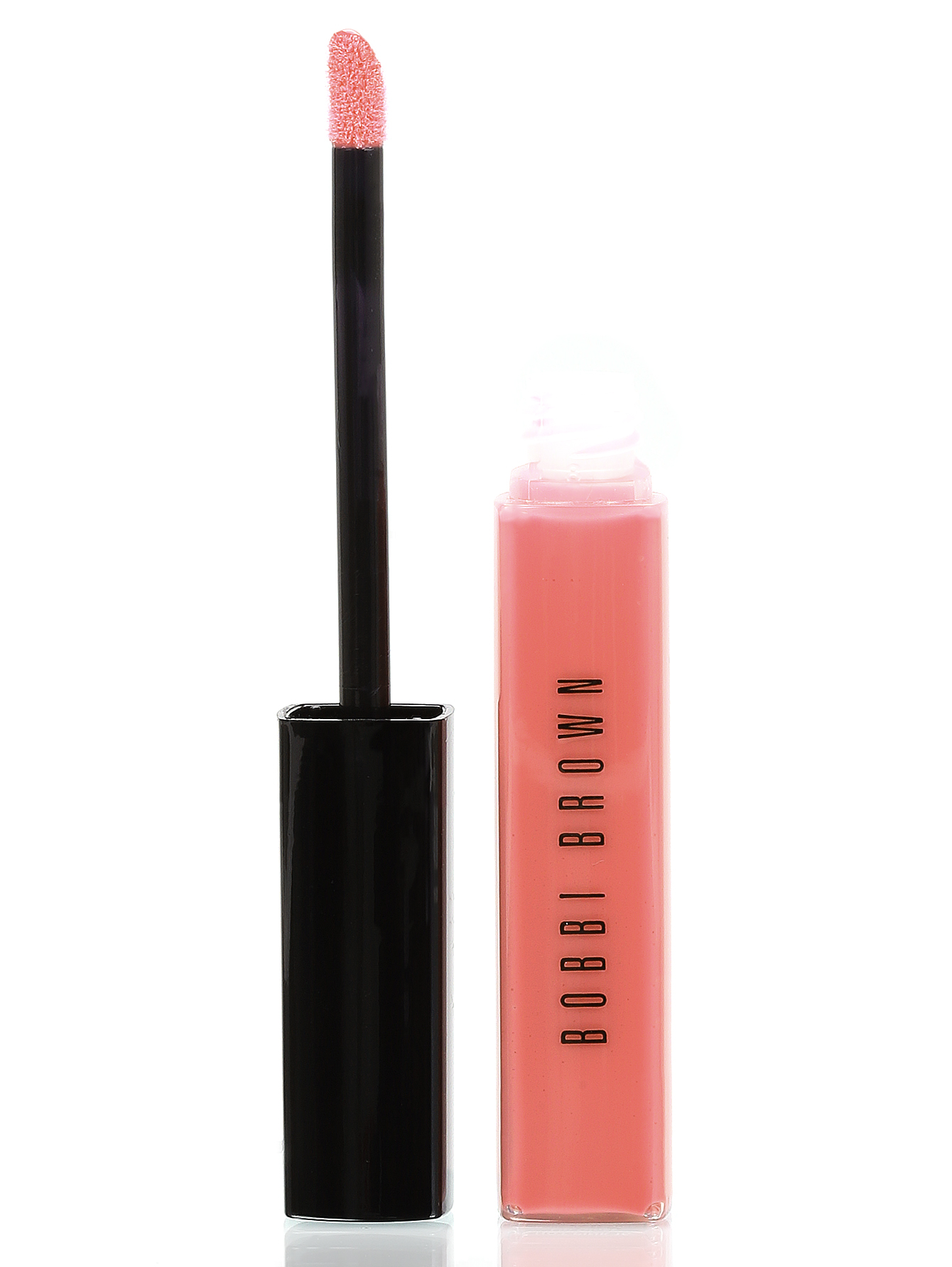 Блеск для губ - Pink Beige, Lip Gloss - Модель Верх-Низ