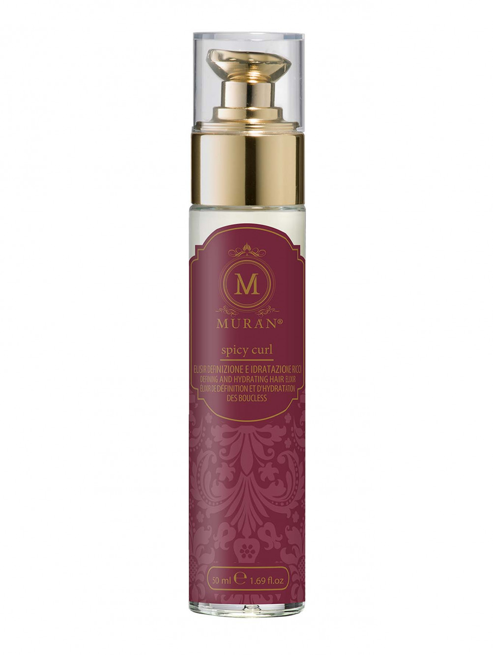 Эликсир для вьющихся волос Spicy Curl Defining And Hydrating Curl Elixir, 50 мл - Общий вид