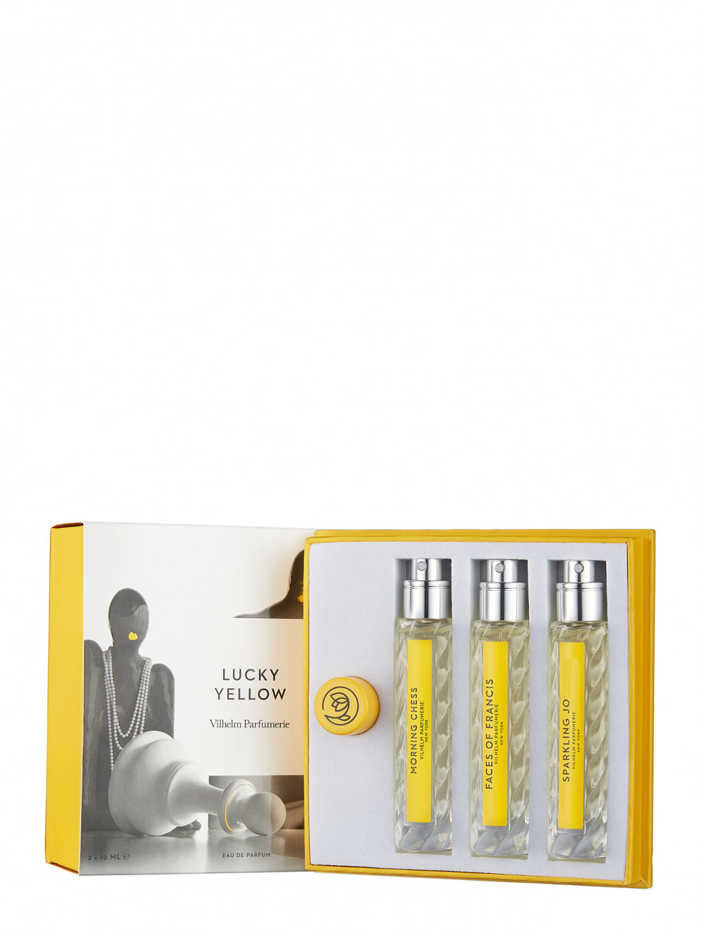 Набор парфюмерной воды Lucky Yellow, 3*10 мл - Обтравка1