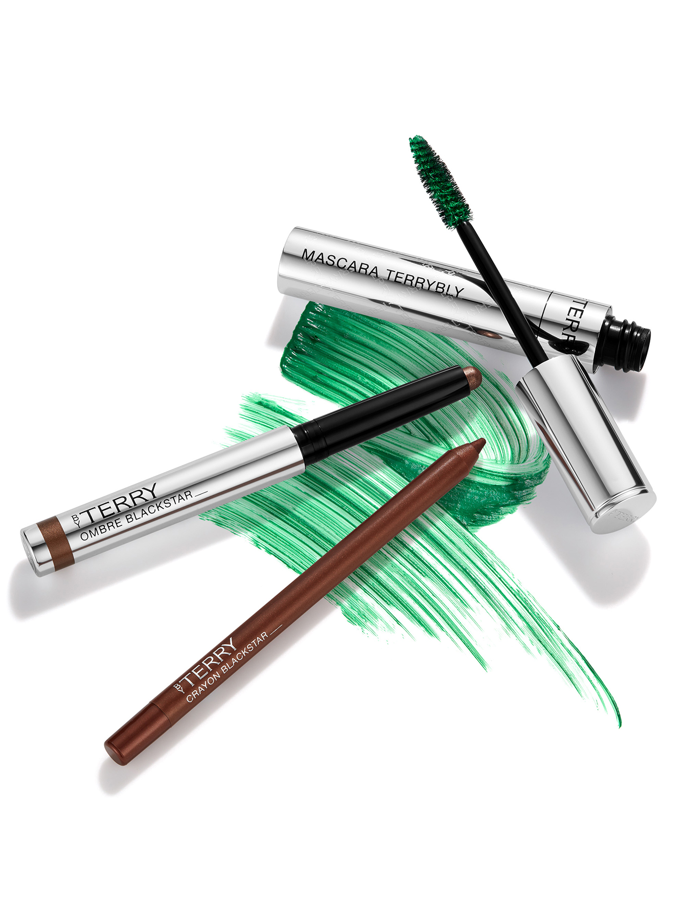 Тушь для ресниц Mascara Terrybly, 5 Neon Green, 8 г - Обтравка5