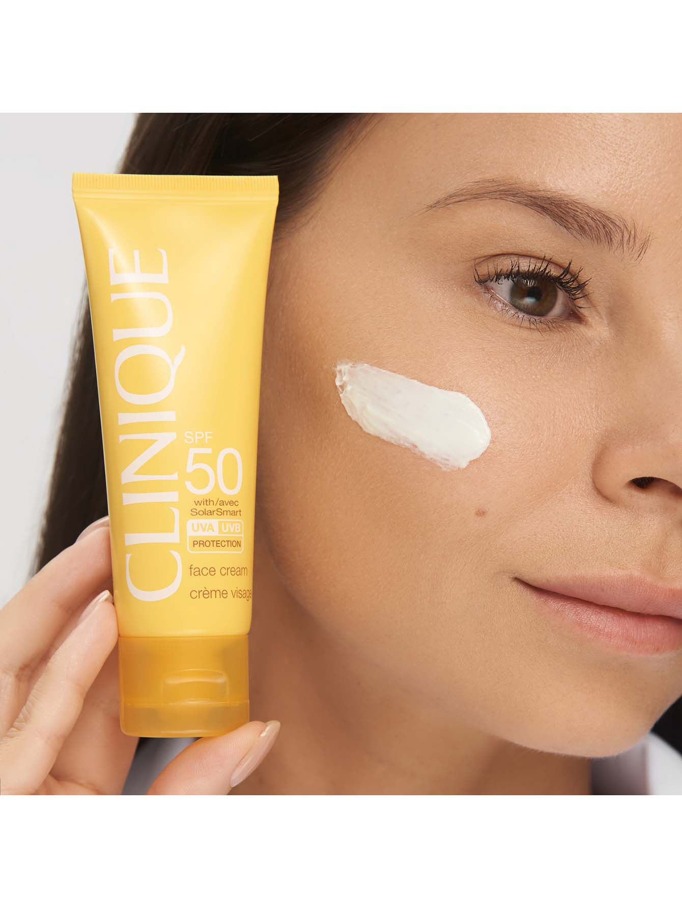 Солнцезащитный крем для лица Clinique Face Cream SPF 50, 50 мл - Обтравка3