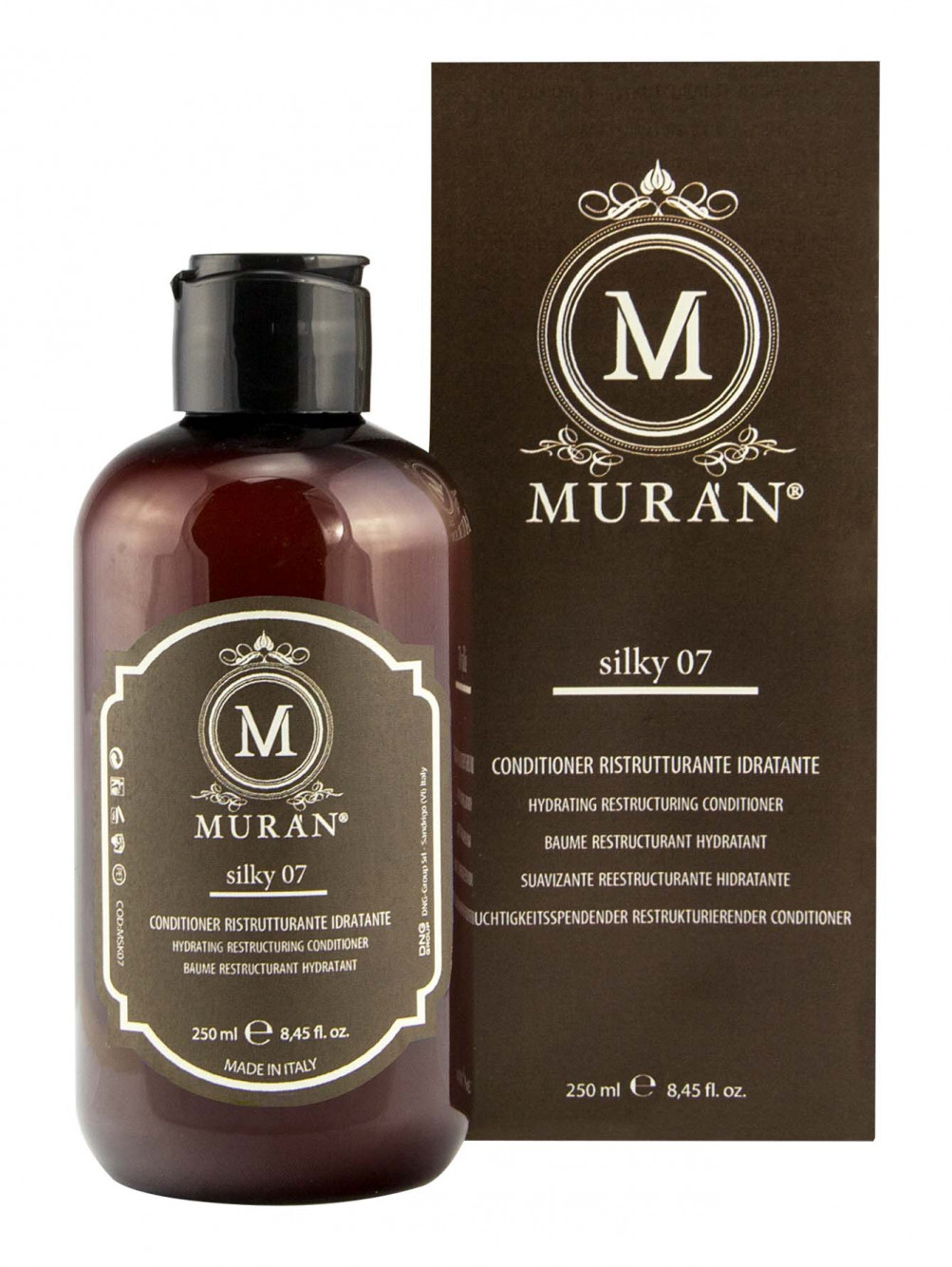 Восстанавливающий кондиционер-маска Silky 07 Hydrating Restructuring Conditioner, 250 мл - Общий вид