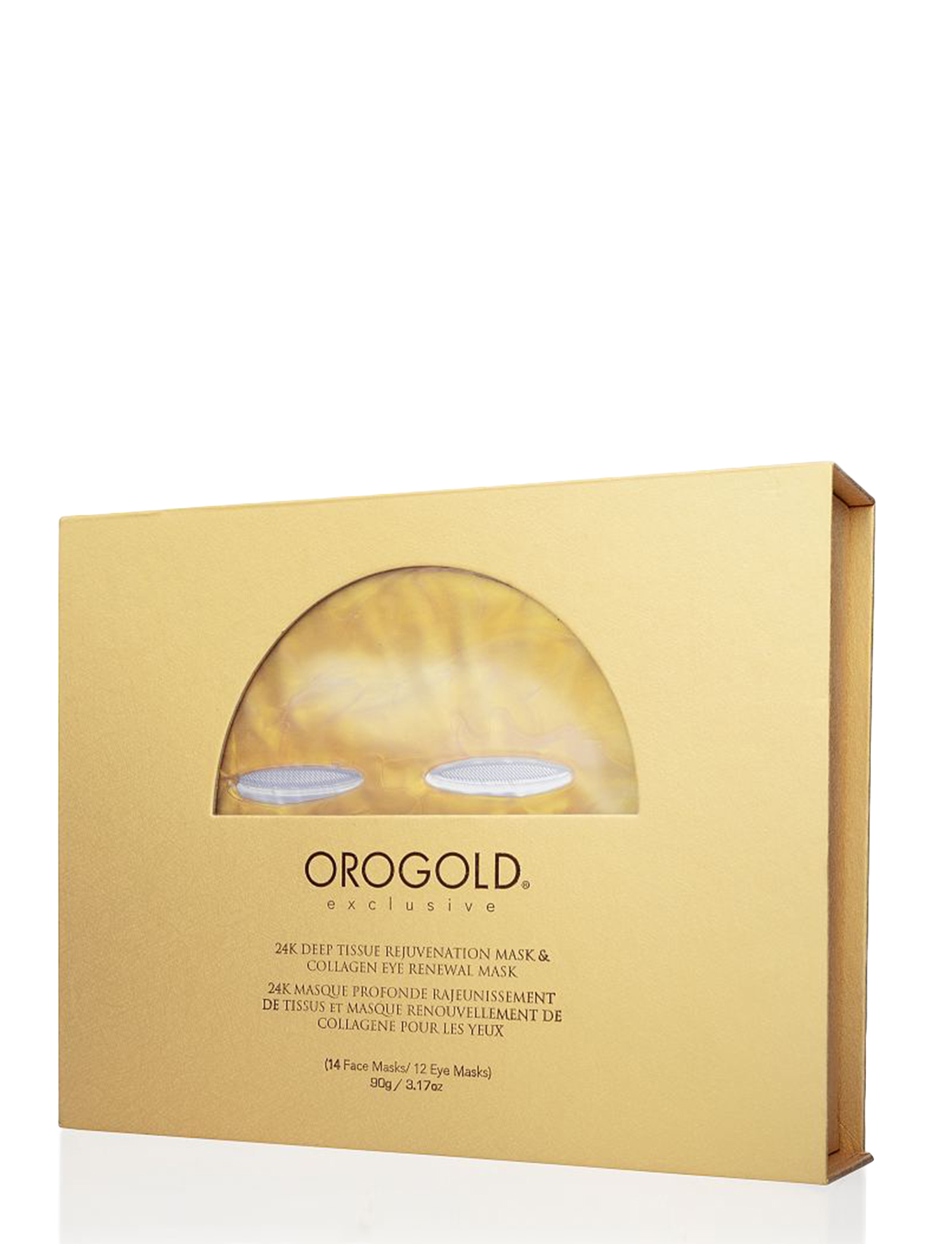 Набор золотых коллагеновых омолаживающих масок ( 14 масок и 12 патчей под глаза) Orogold Cosmetics - Общий вид