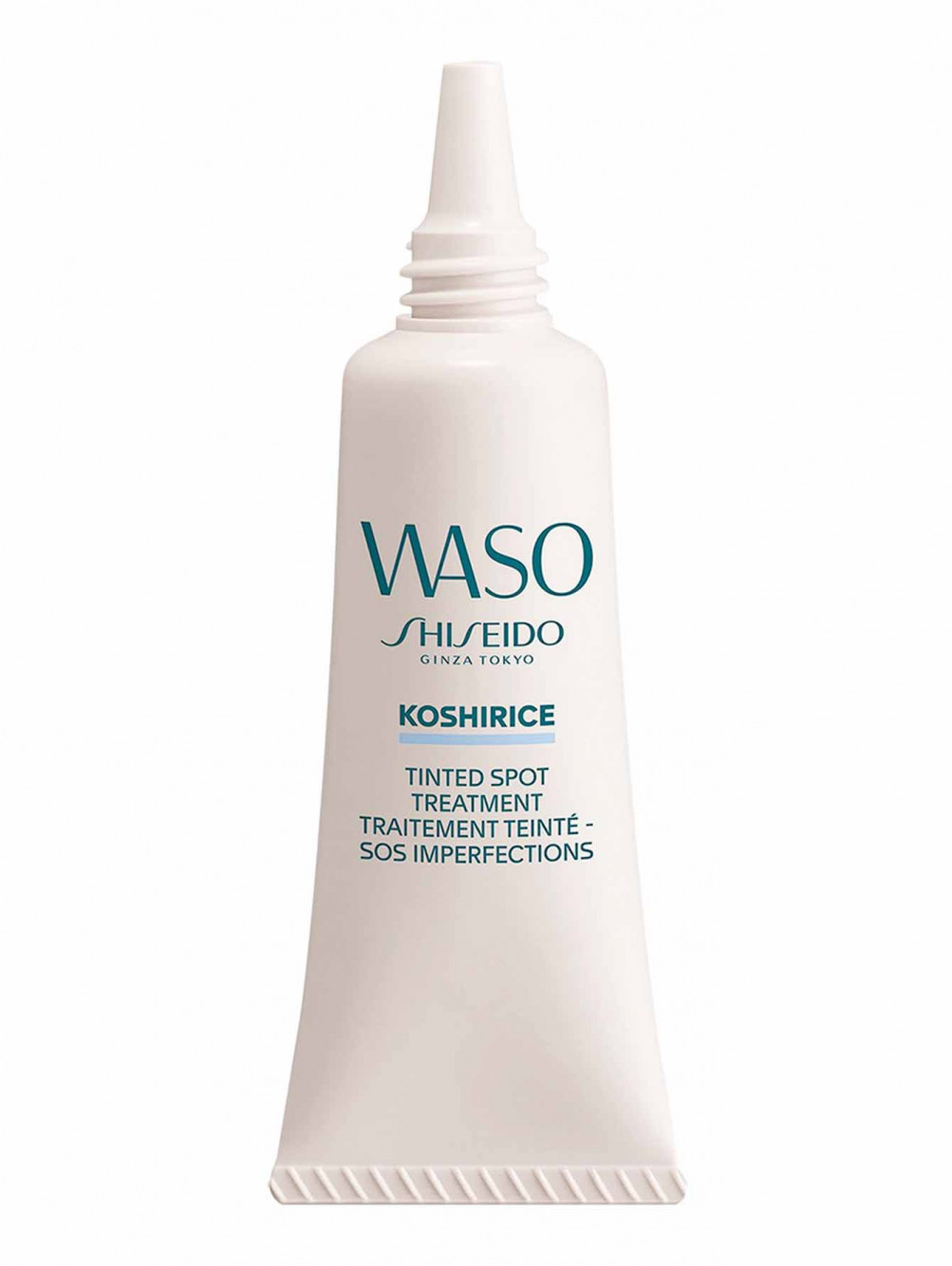 SHISEIDO WASO KOSHIRICE Тонирующее средство для проблемной кожи, Subtle Peach, 8 мл - Обтравка2