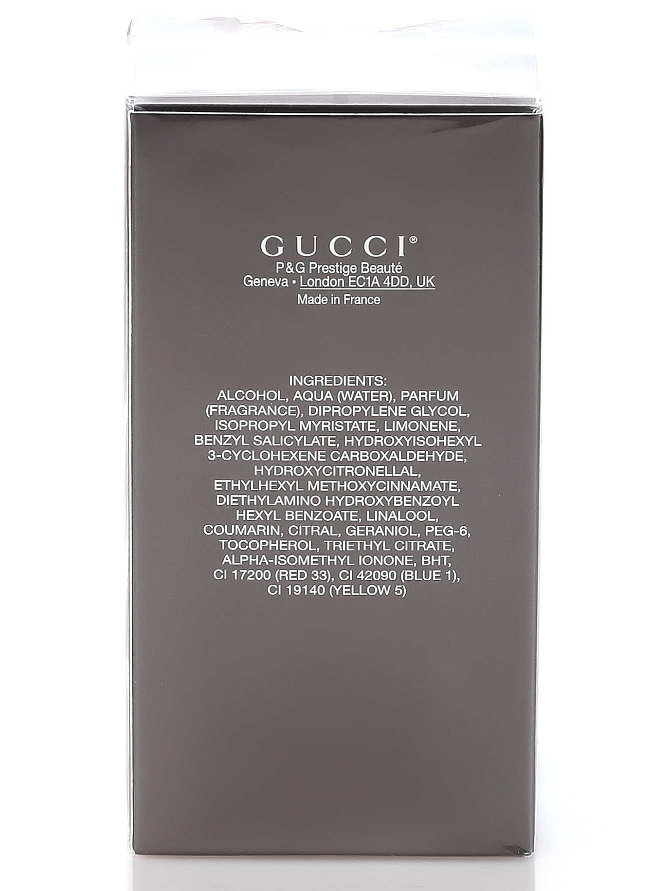 Туалетная вода - Gucci by Gucci Pour Homme, 90ml - Модель Верх-Низ