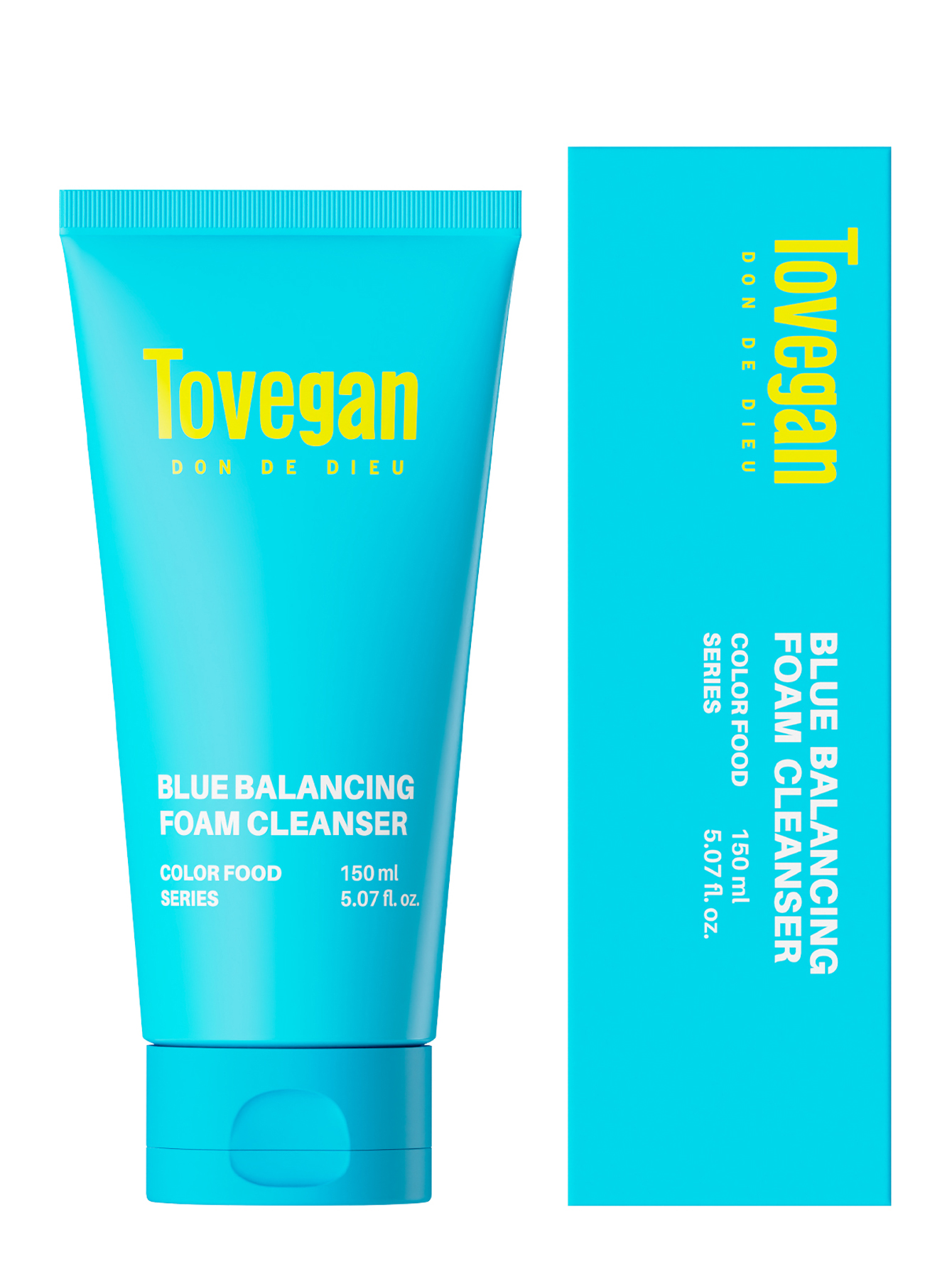 Очищающая пенка для лица Blue Balancing Foam Cleanser, 150 мл - Обтравка1