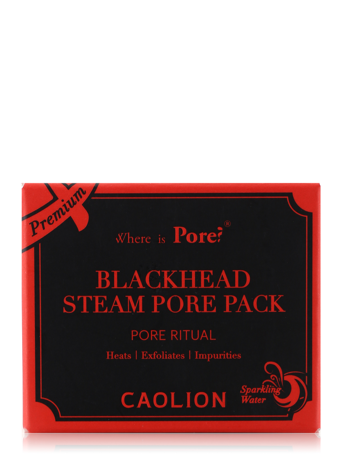  Разогревающая маска для глубокого очищения пор - Blackhead steam pore pack - Общий вид
