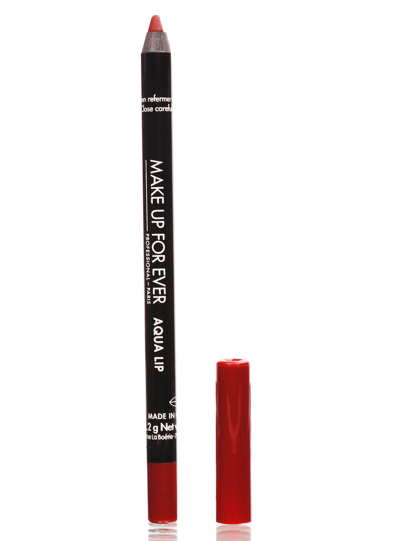 Водостойкий карандаш для губ - 8C Red, Aqua - Модель Верх-Низ