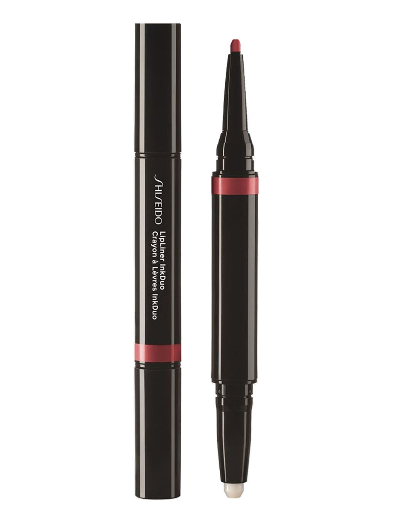 SHISEIDO Автоматический карандаш-праймер для губ InkDuo, 09 Scarlet, 0,2 г + 0,9 г - Общий вид