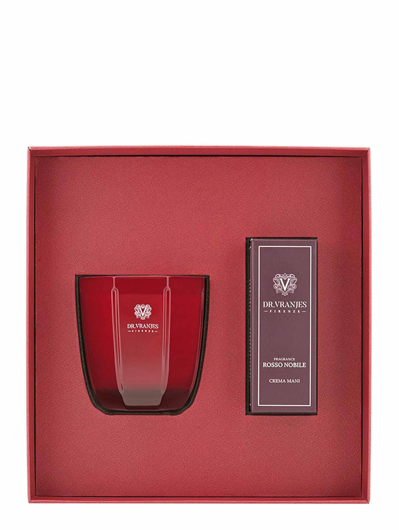 Набор свеча 200 г и крем для рук Rosso Nobile Home Fragrance - Общий вид