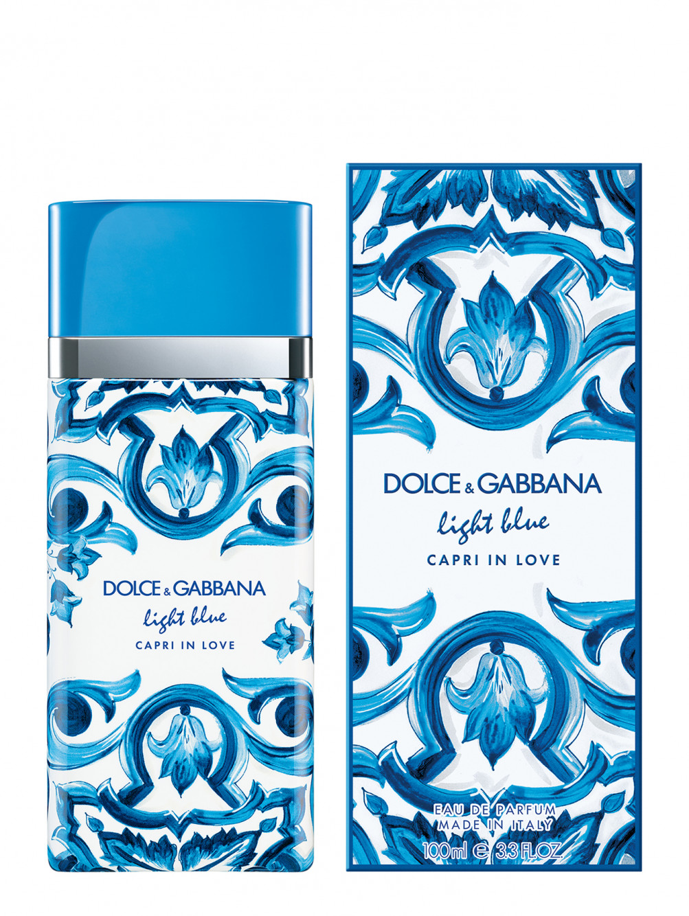 Парфюмерная вода Light Blue Capri In Love, 100 мл - 782092_Обтравка1