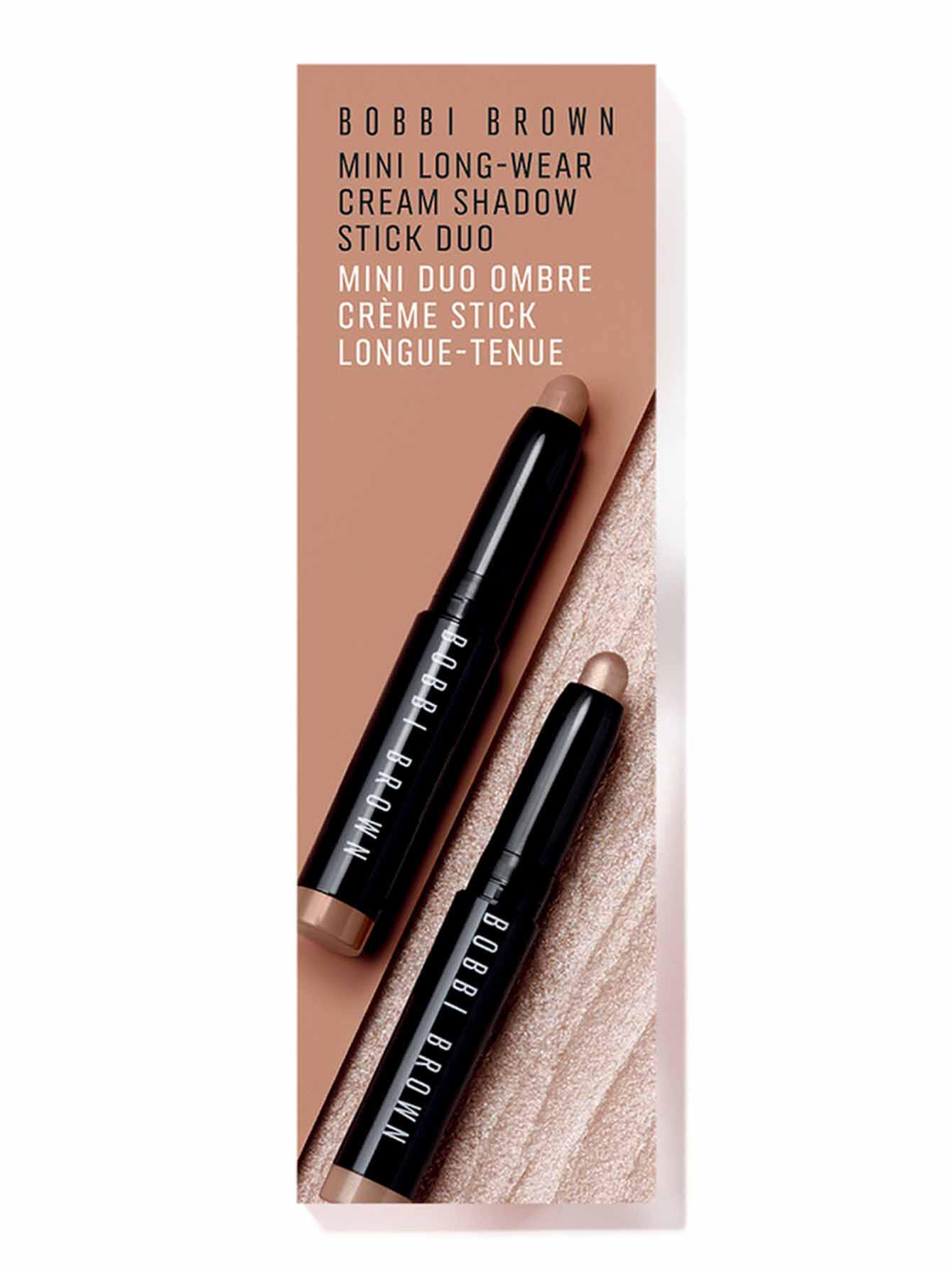 Набор теней в стике Mini Long-Wear Cream Shadow Stick Duo, Moonstone / Taupe, 2 шт - Обтравка3