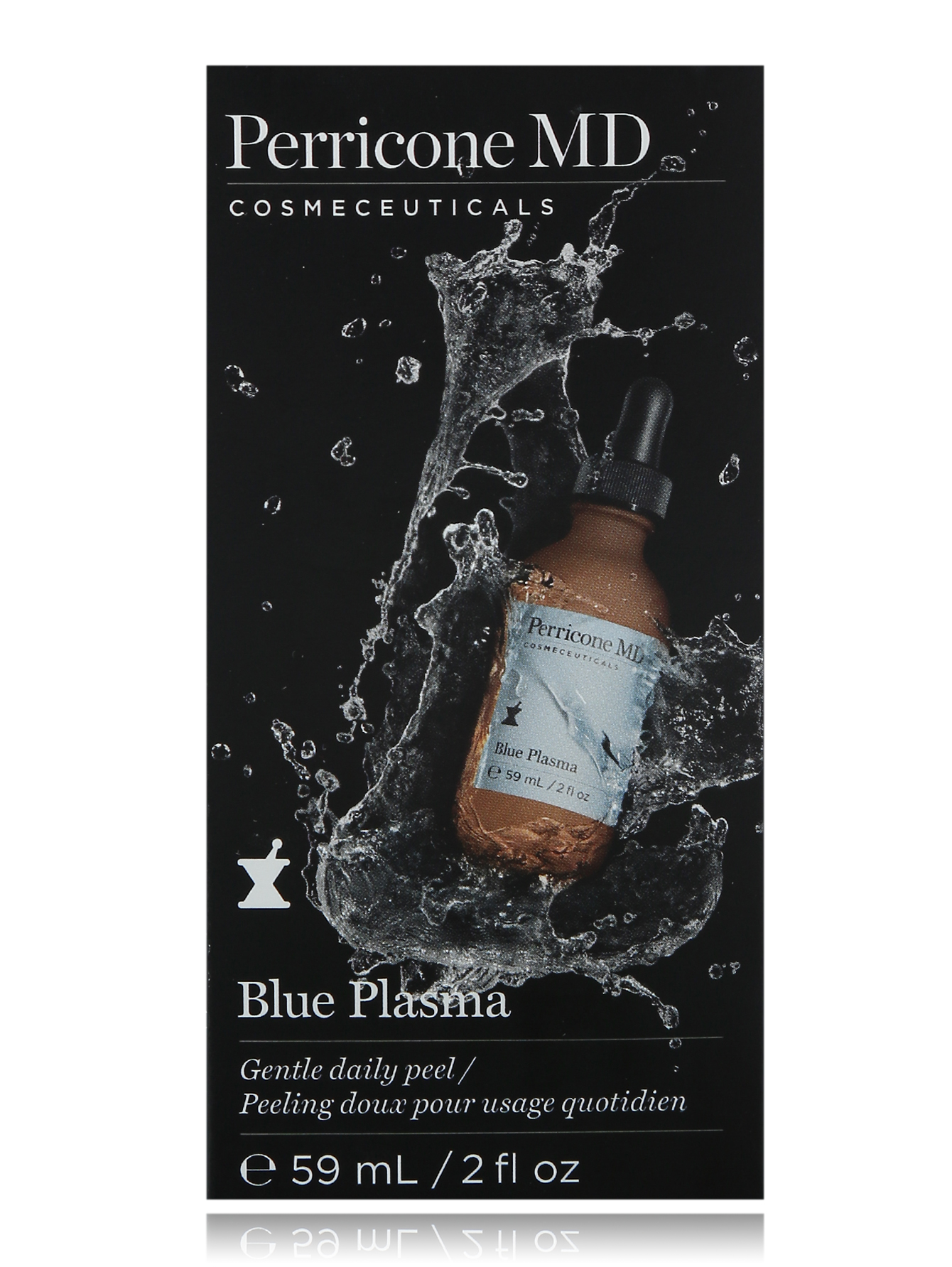 Мягкий ежедневный пилинг для лица голубая плазма - Skin Care, 59ml - Обтравка1