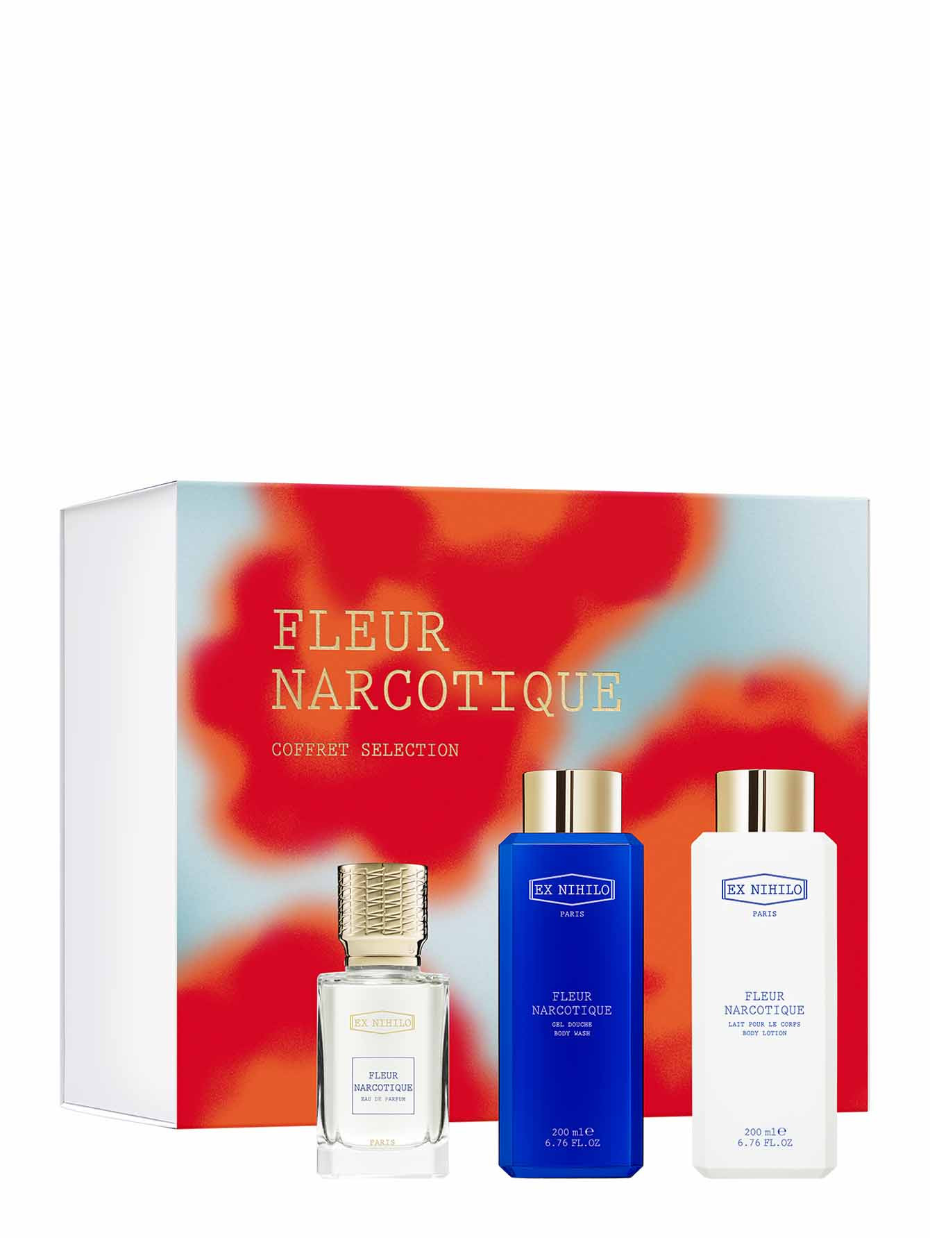 Набор Coffret Selection Fleur Narcotique: парфюмерная вода, гель для душа и лосьон для тела, 50 мл + 200 мл + 200 мл - Общий вид