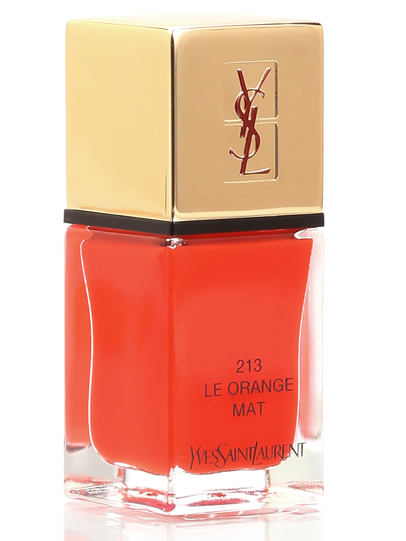 Лак для ногтей - №213 Le orange mat, La Laque Couture, 10ml - Общий вид