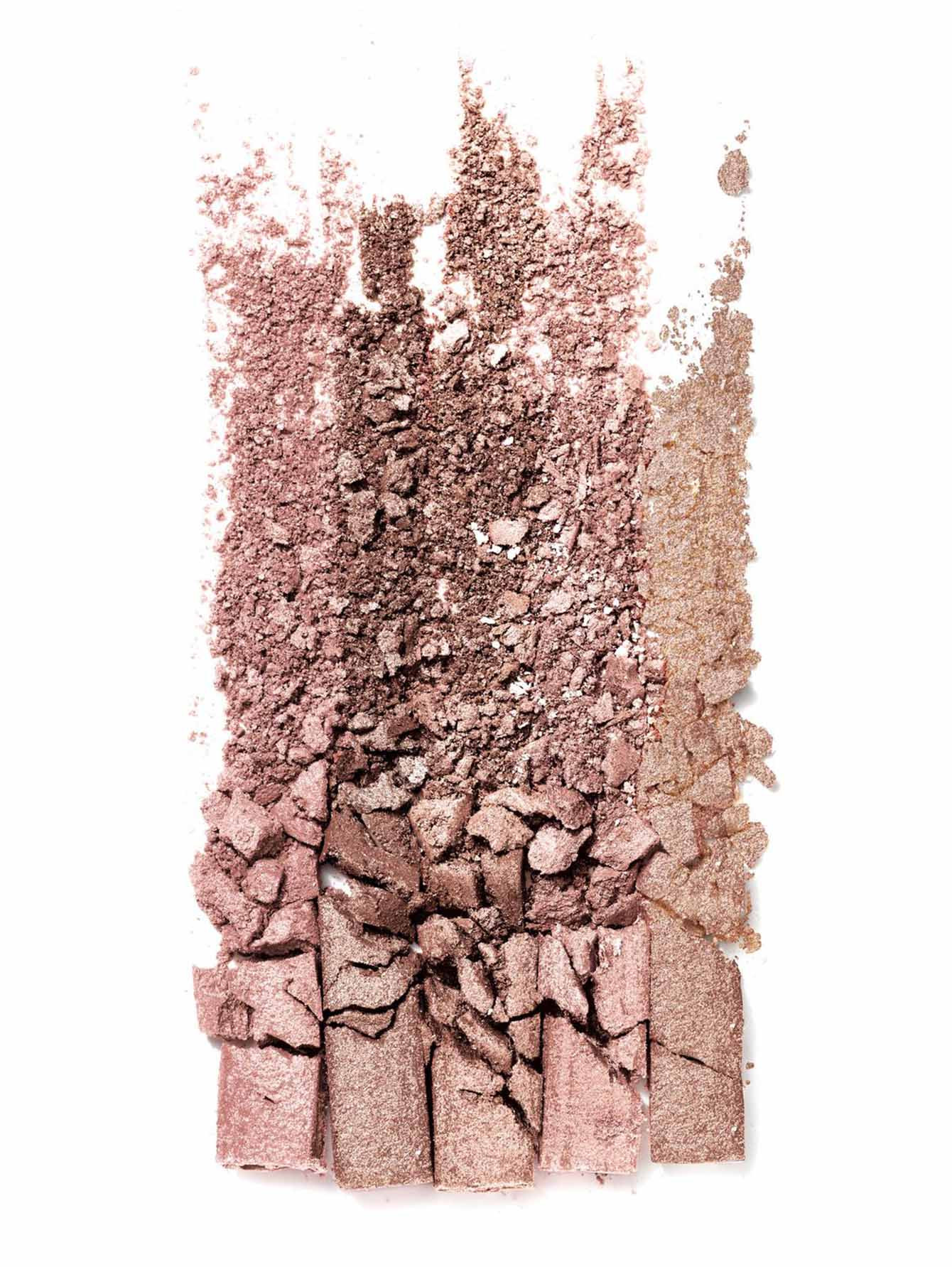 Пудра компактная с эффектом сияния Shimmerbrick, оттенок Pink Quartz, 10 г - Обтравка1