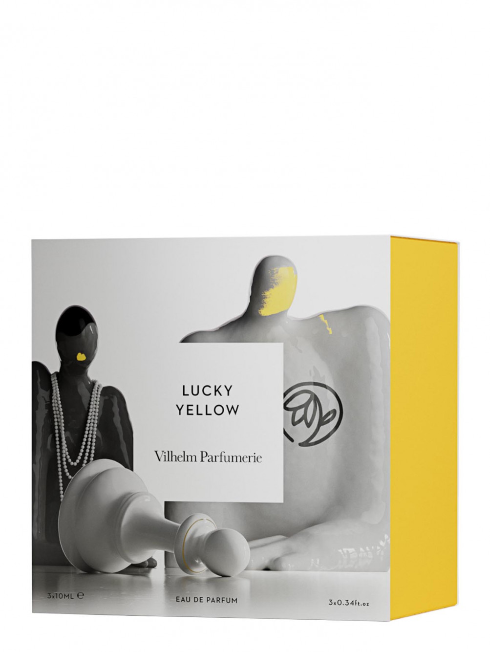 Набор парфюмерной воды Lucky Yellow, 3*10 мл - Обтравка2