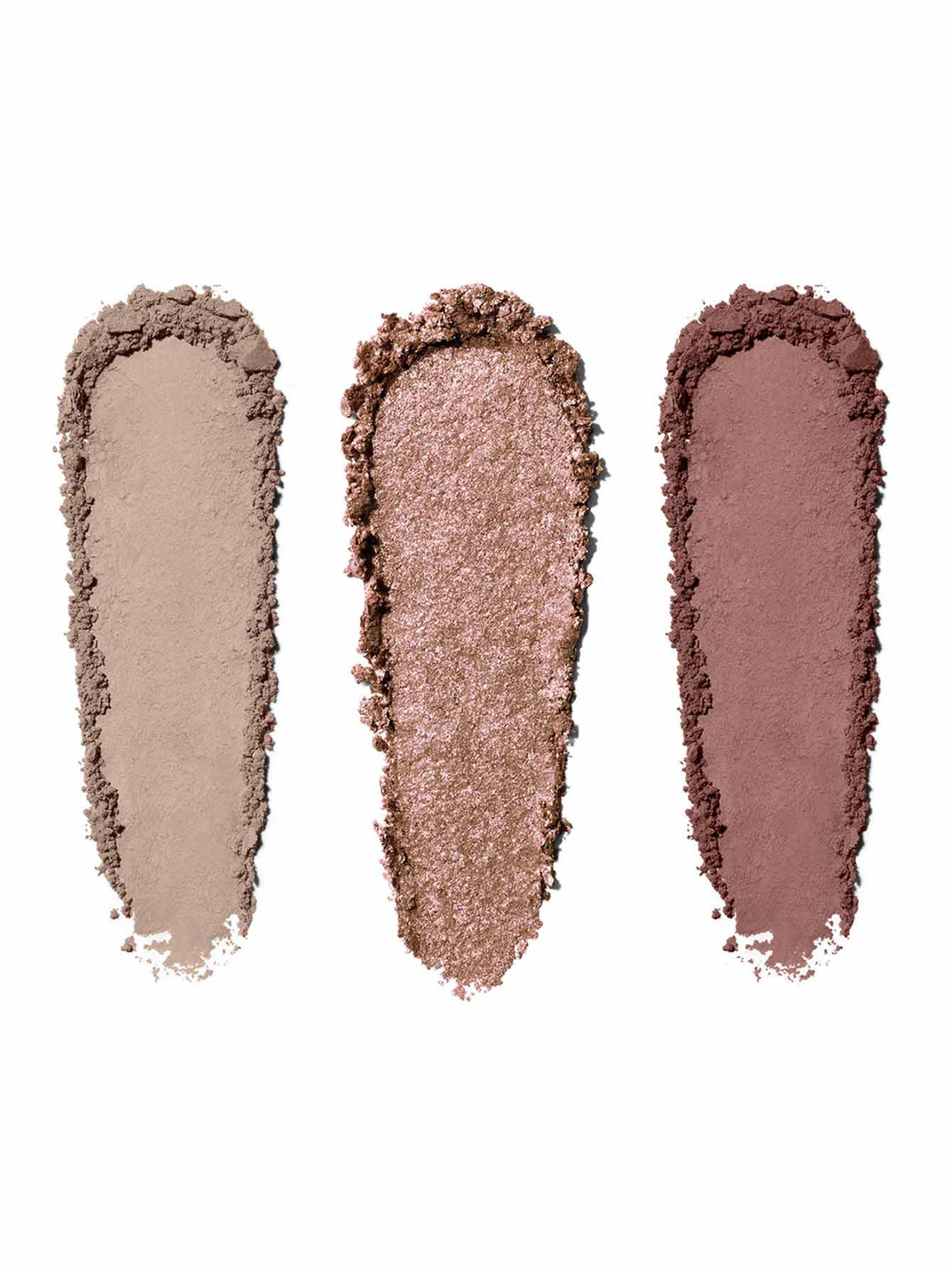 Палетка теней для глаз Essential Eye Shadow Trios, Smokey Plum, 6 г - Обтравка1