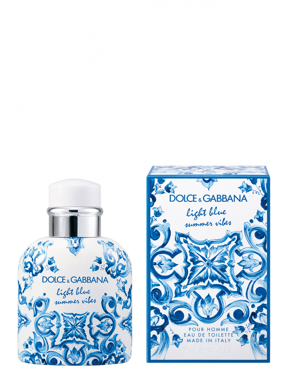Туалетная вода Light Blue Summer Vibes Pour Homme, 75 мл - Обтравка1
