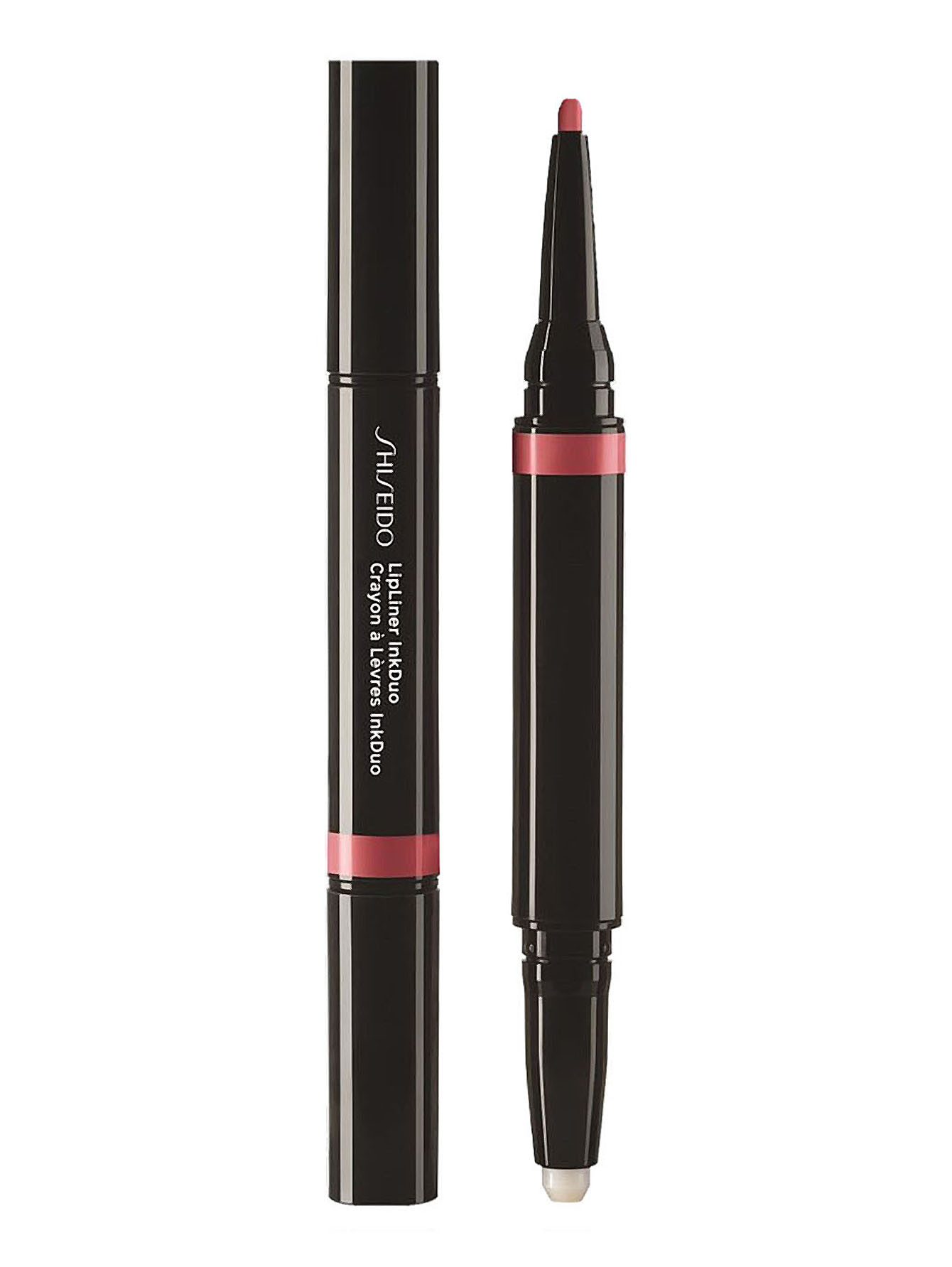 SHISEIDO Автоматический карандаш-праймер для губ InkDuo, 04 Rosewood, 0,2 г + 0,9 г - Общий вид