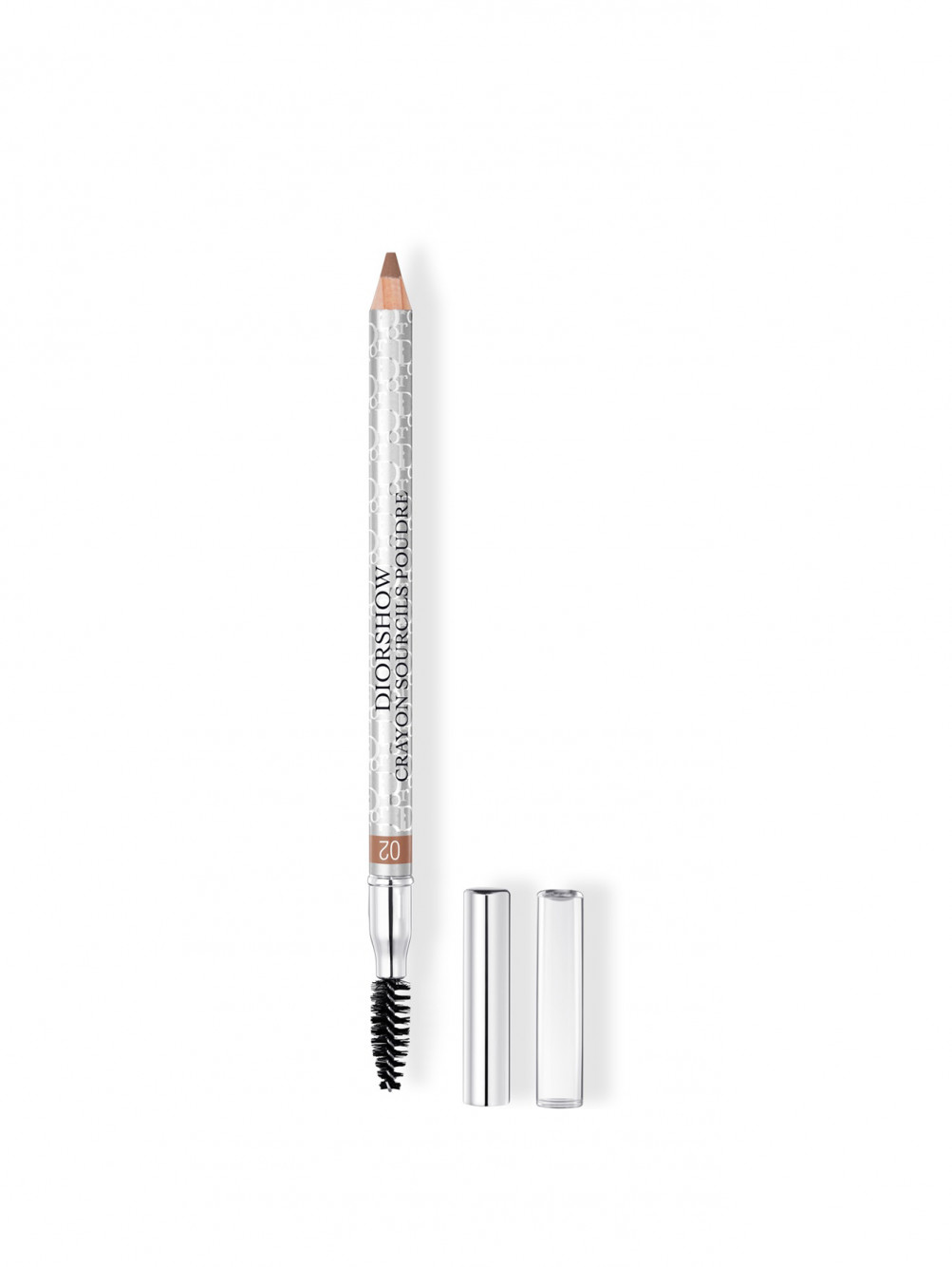 Diorshow Crayon Sourcils Poudre Водостойкий карандаш для бровей с точилкой 02 Каштановый - Общий вид