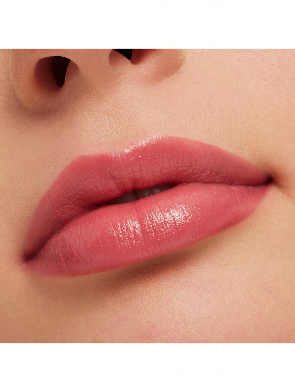 Губная помада MACXimal Sleek Satin Lipstick, оттенок Brave - Обтравка2