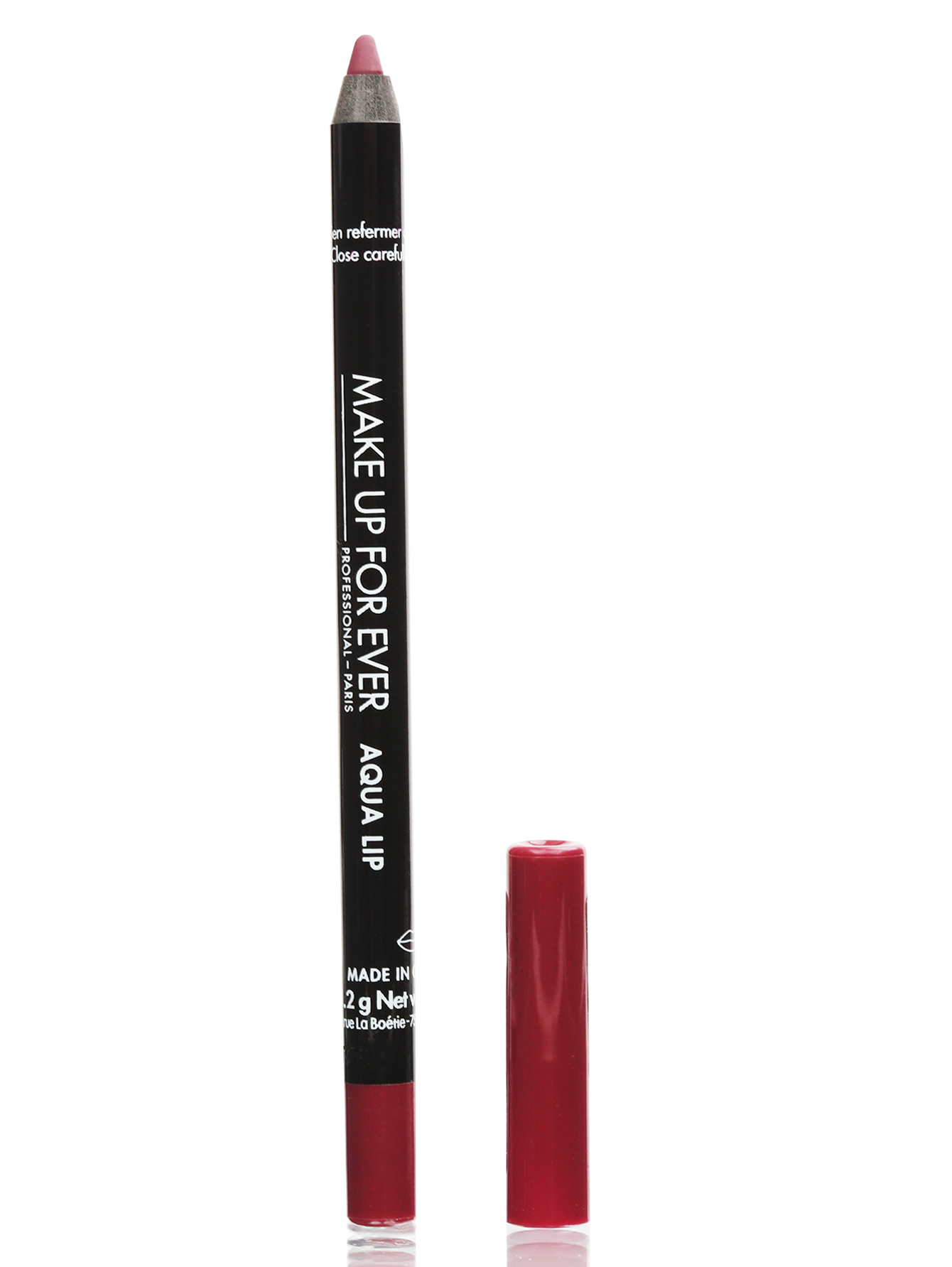 Водостойкий карандаш для губ - 10C Matte Raspberry, Aqua - Модель Верх-Низ
