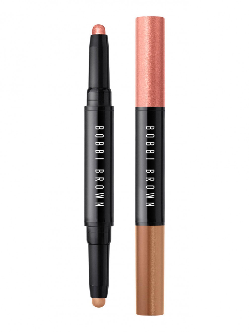 Двухсторонние тени-карандаш Dual-Ended Long-Wear Cream Shadow Stick, Pink Copper / Cashew - Общий вид