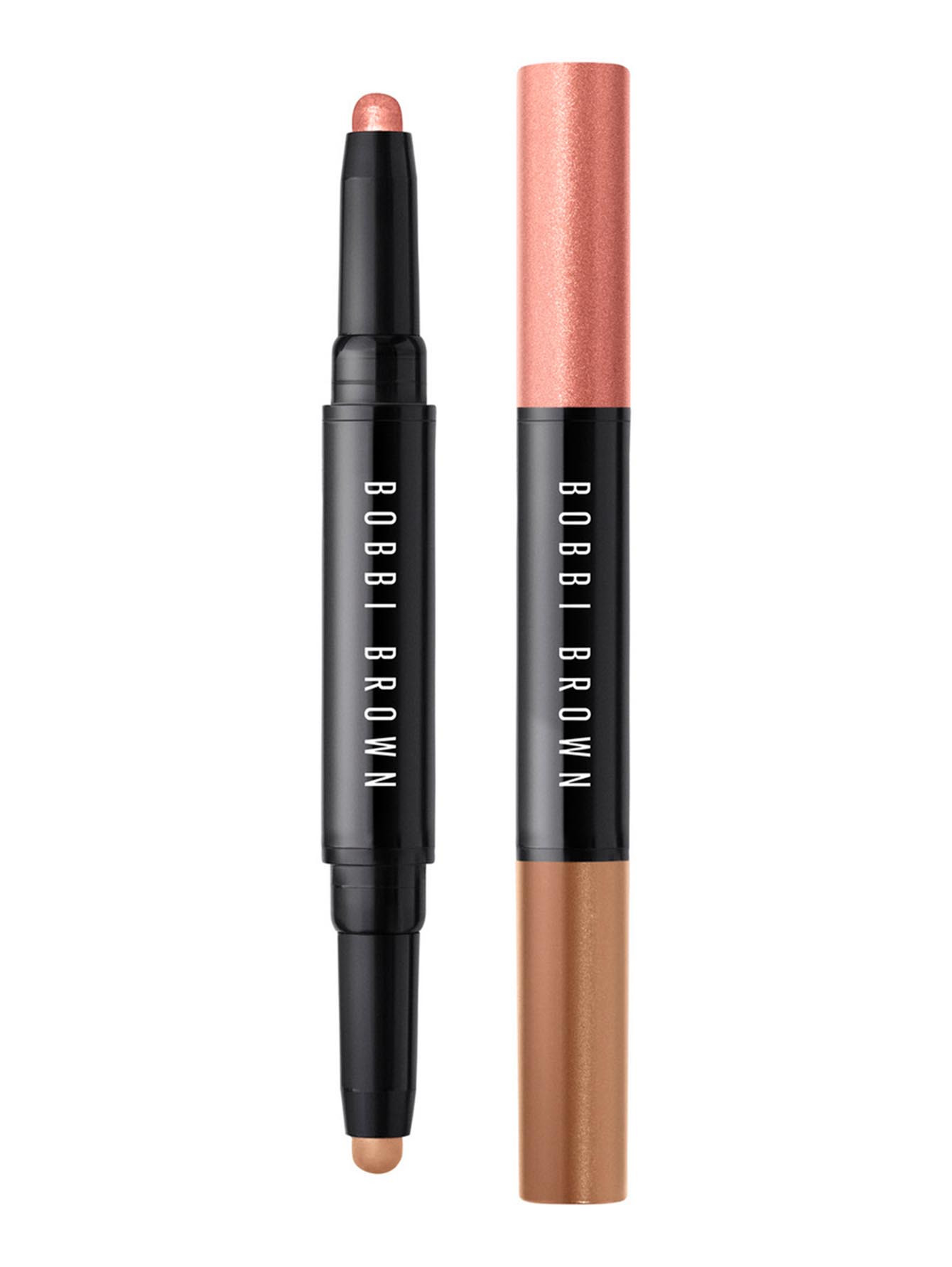 Двухсторонние тени-карандаш Dual-Ended Long-Wear Cream Shadow Stick, Pink Copper / Cashew - Общий вид