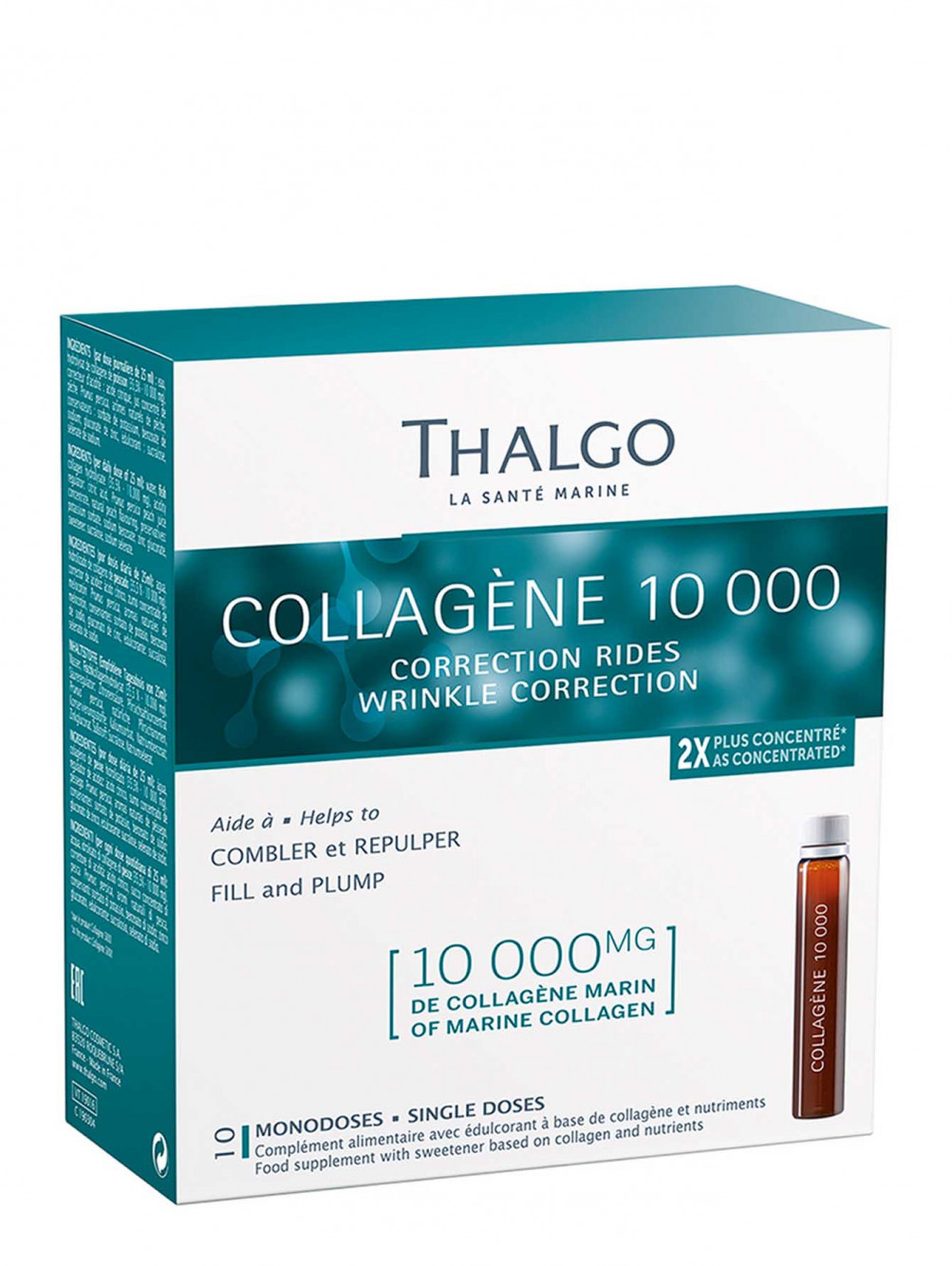 БАД для молодости и красоты Collagene 10000, 10 ампул*25 мл - Общий вид