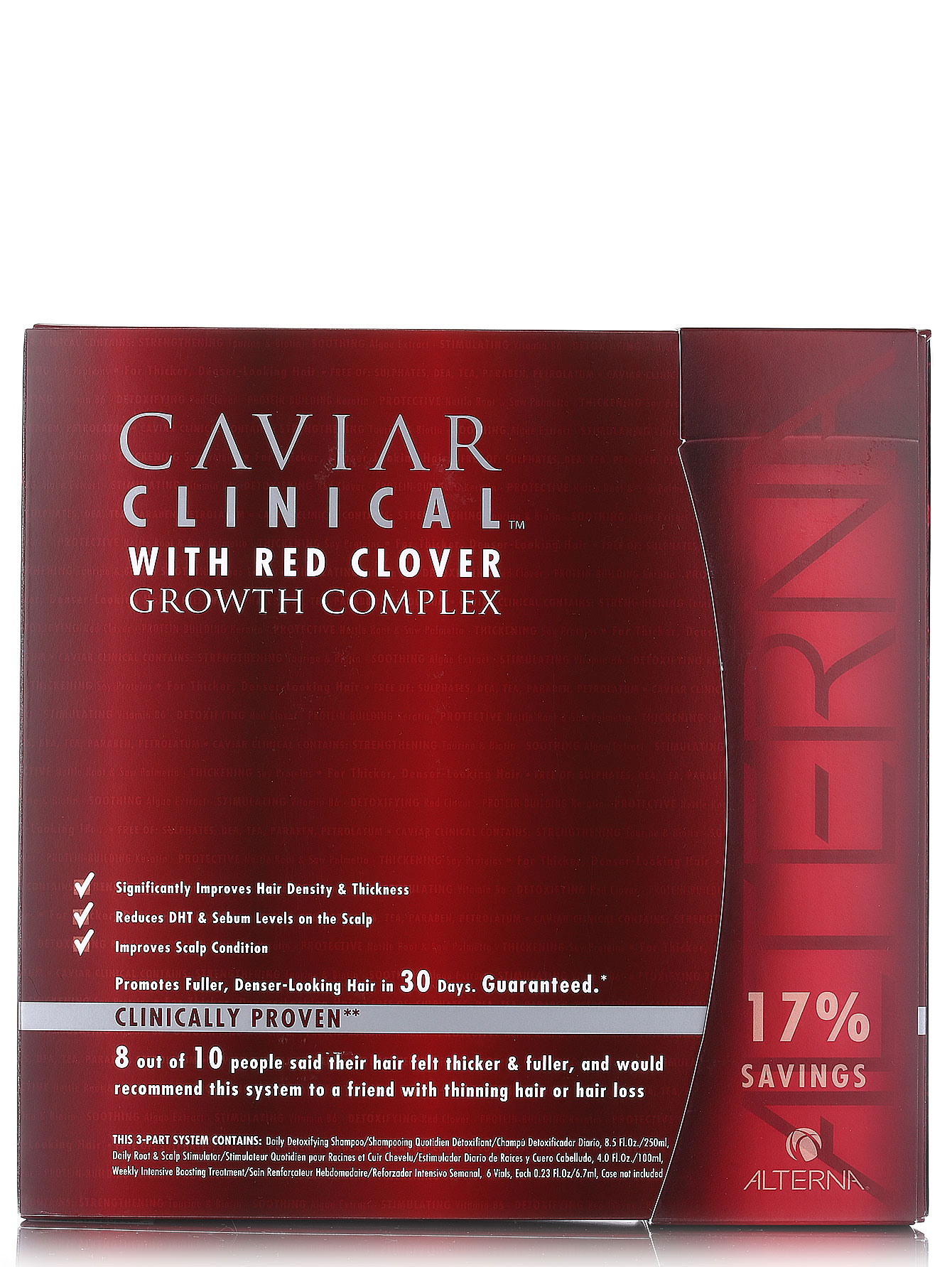  Набор по уходу за волосами - 3-Part System Caviar - Общий вид