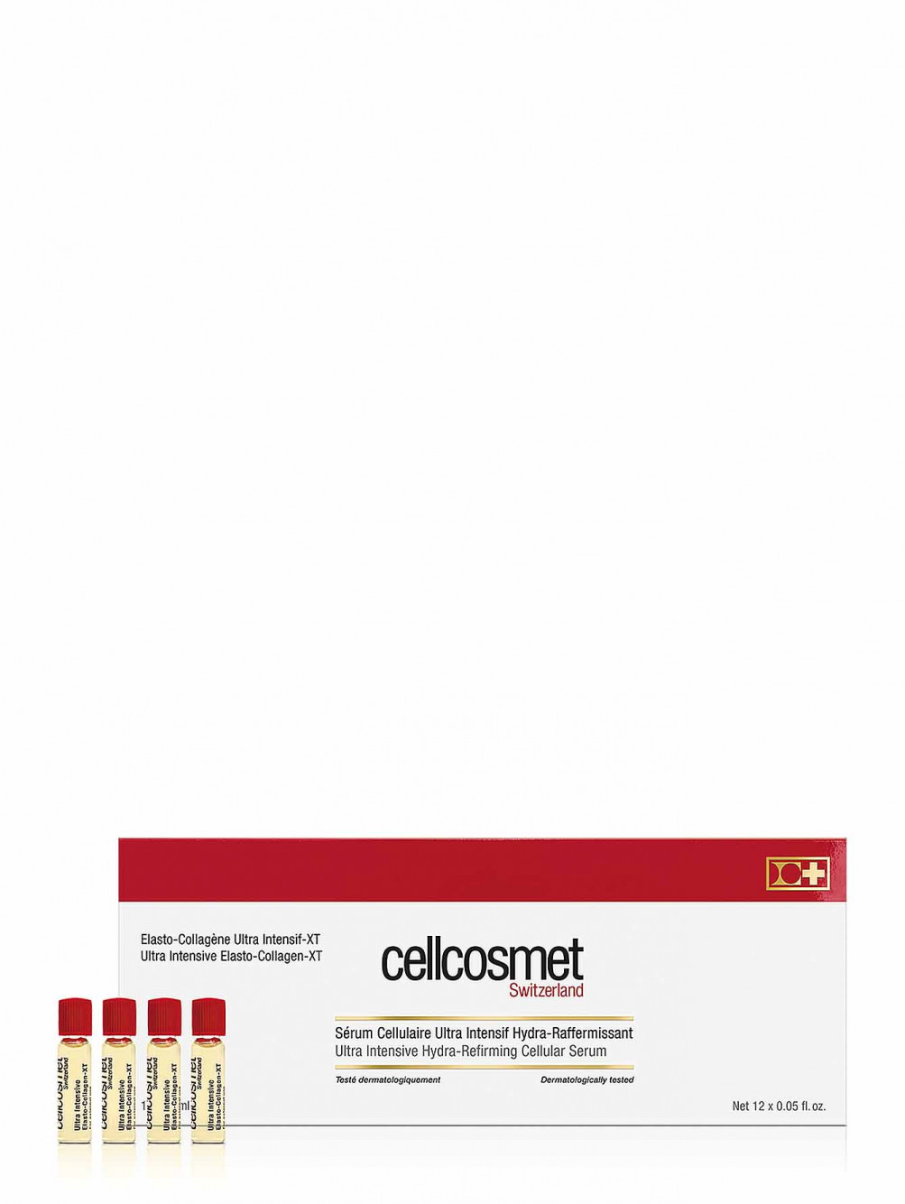  Клеточная сыворотка - Ultra intensive elasto-collagen, 12x1,5ml - Общий вид