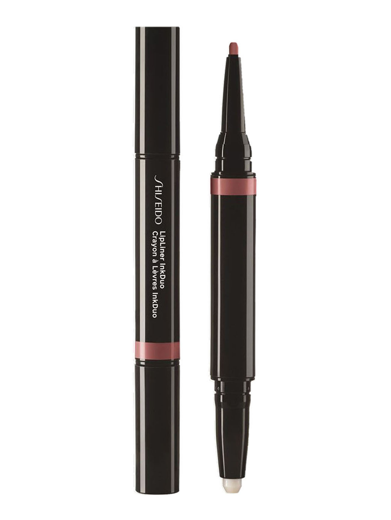 SHISEIDO Автоматический карандаш-праймер для губ InkDuo, 03 Mauve, 0,2 г + 0,9 г - Общий вид